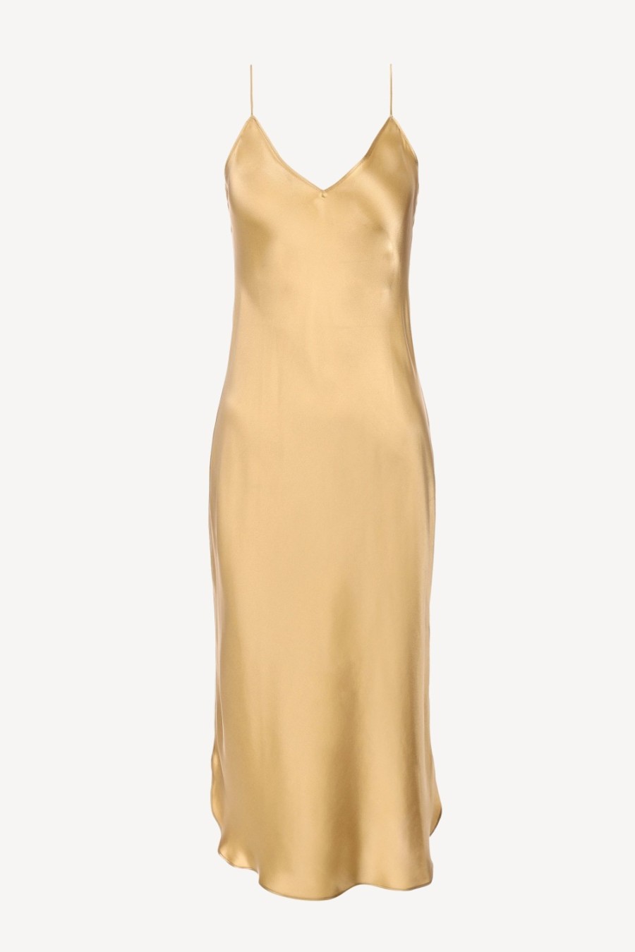 Vetements Nili Lotan | Robe Midi Cami En Kaki