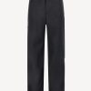 Vetements R13 | Pantalon Articulated En Satin Noir