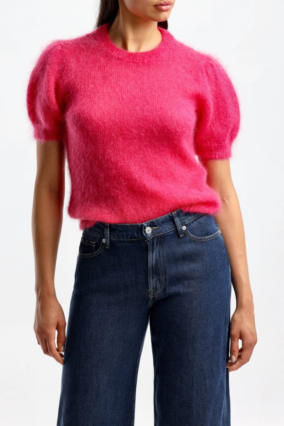 Vetements P.A.R.O.S.H. | Pull A Manches Courtes Luce En Fuchsia