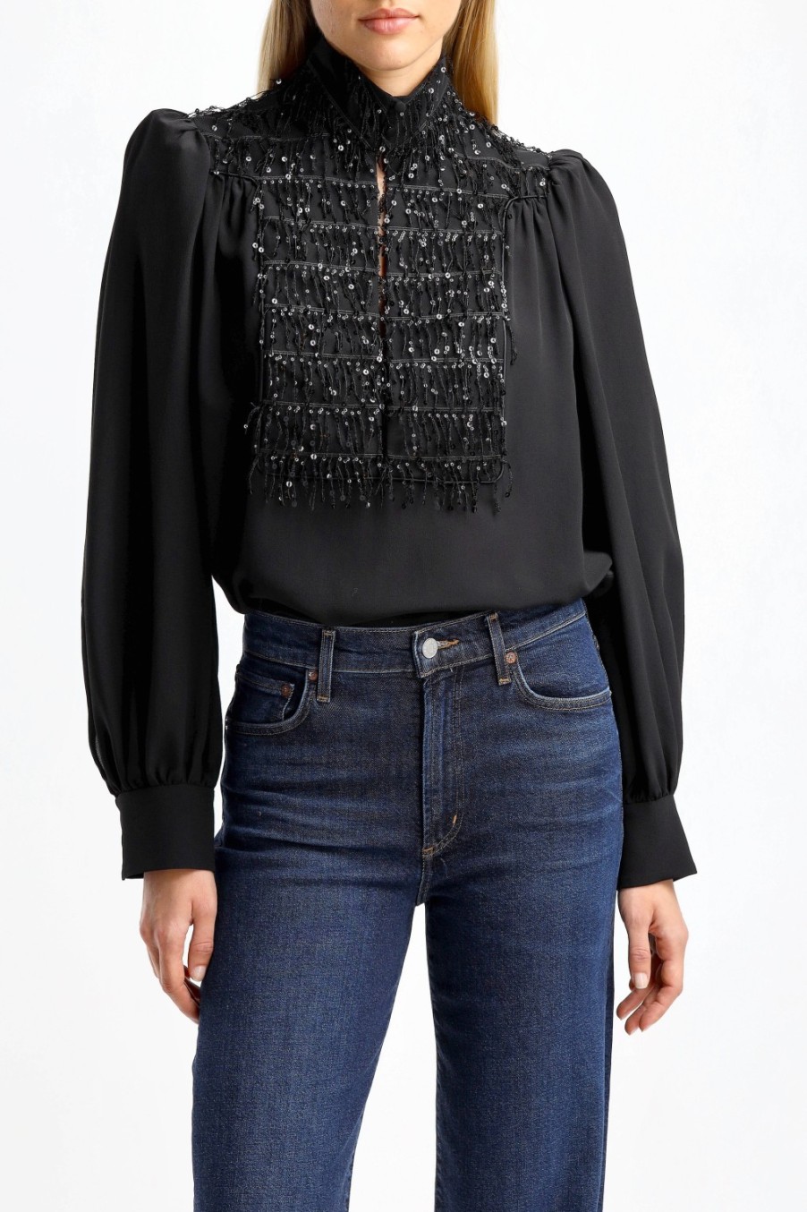 Vetements Phaeonia | Blouse Agnes En Noir