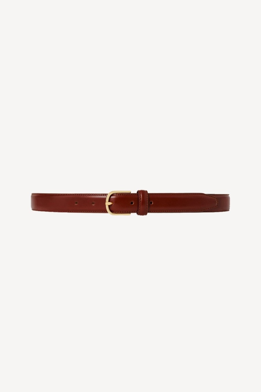Accessoires Toteme | Ceinture Slim En Cognac