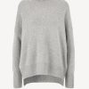 Vetements Lisa Yang | Pull Heidi En Gris Colombe