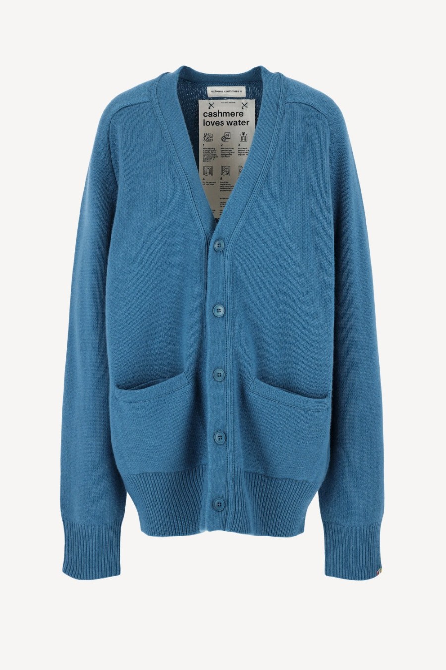 Vetements Extreme Cashmere | Cardigan Papilli N° 244 A Agua