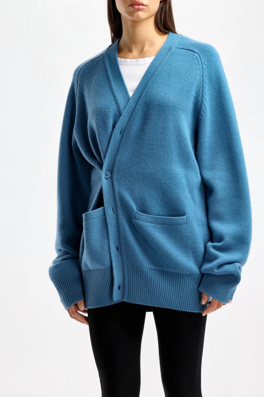 Vetements Extreme Cashmere | Cardigan Papilli N° 244 A Agua