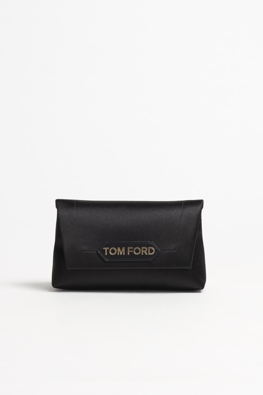 Sacs Tom Ford | Pochette Satin Mini Chain En Noir