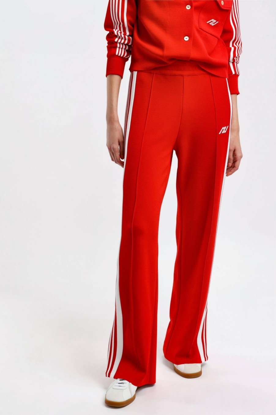 Vetements Autry | Pantalon Sporty En Rouge