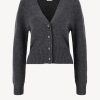 Vetements Allude | Cardigan Fitted En Gris Fonce