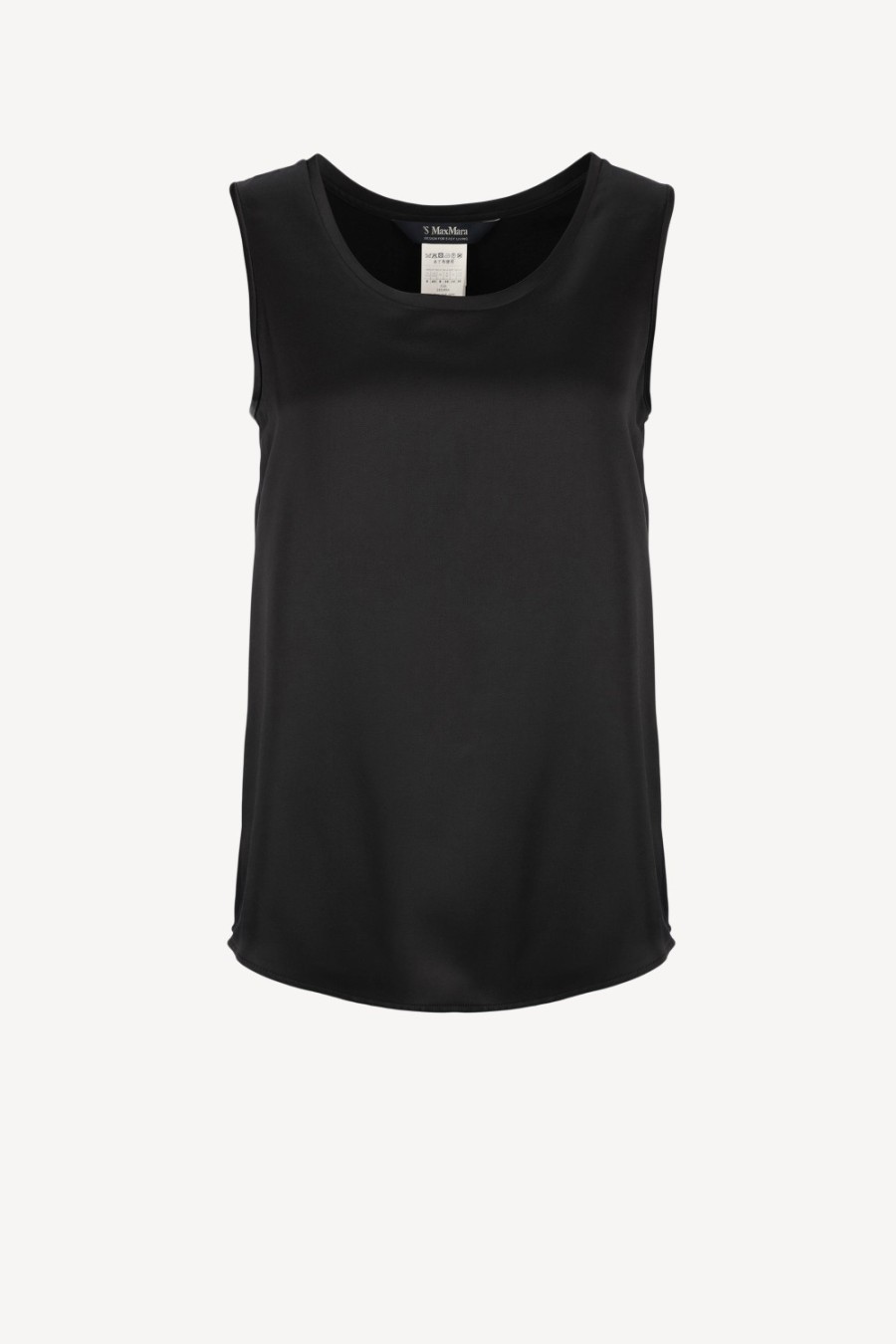 Vetements S Max Mara | Top Ester En Noir