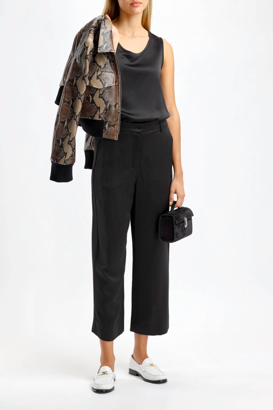 Vetements S Max Mara | Top Ester En Noir
