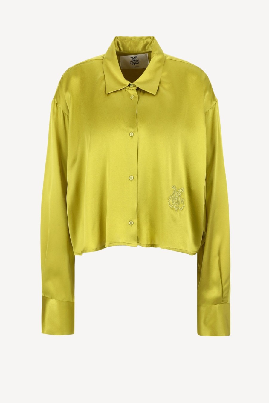 Vetements DMN | Blouse Bebe Chloe En Olive
