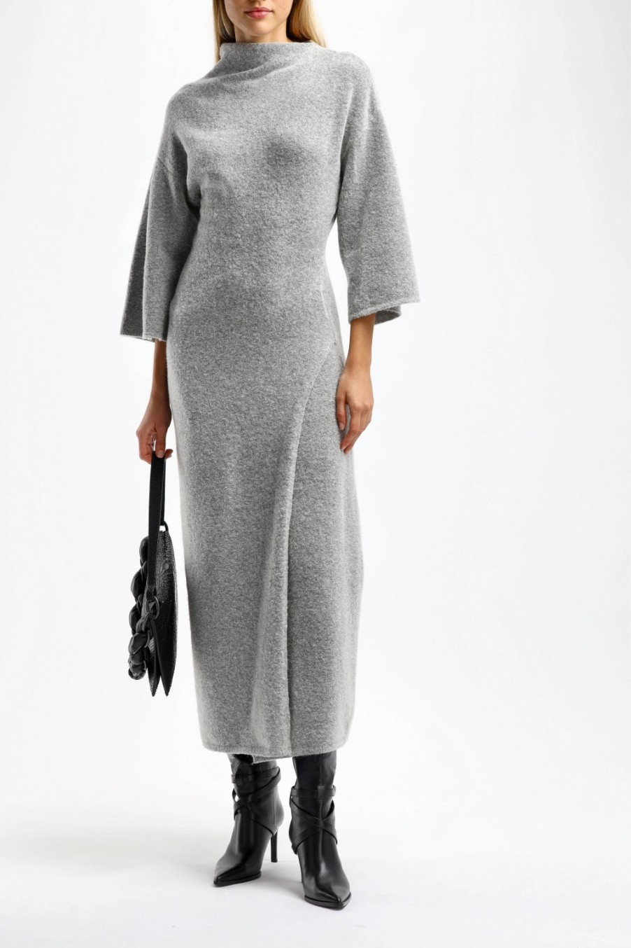 Vetements Proenza Schouler | Robe Tricotee Wool En Gris Clair