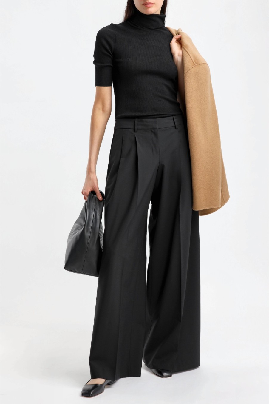 Vetements Theory | Pantalon Low Rise En Noir