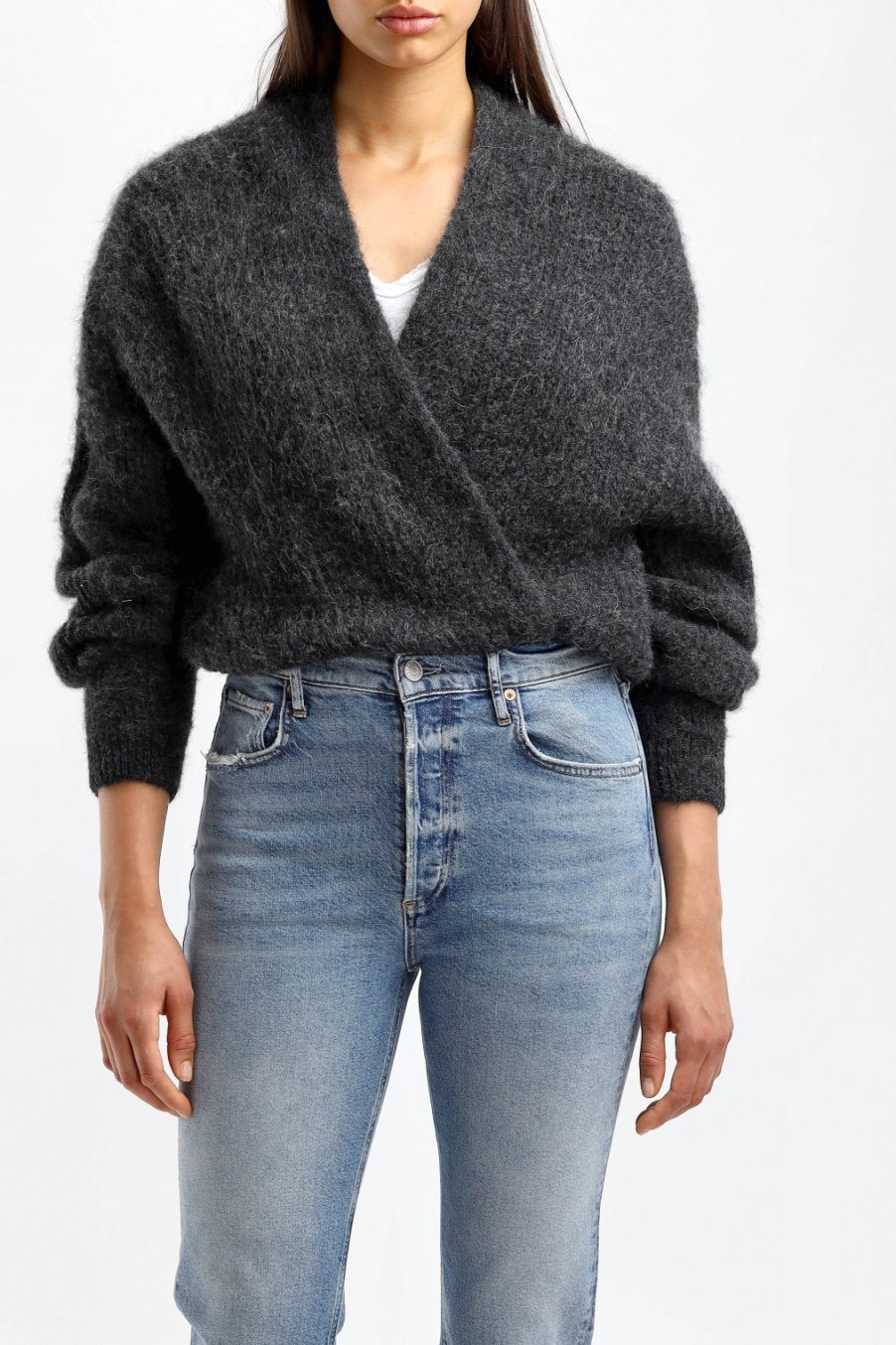 Vetements American Vintage | Cardigan East En Anthracite