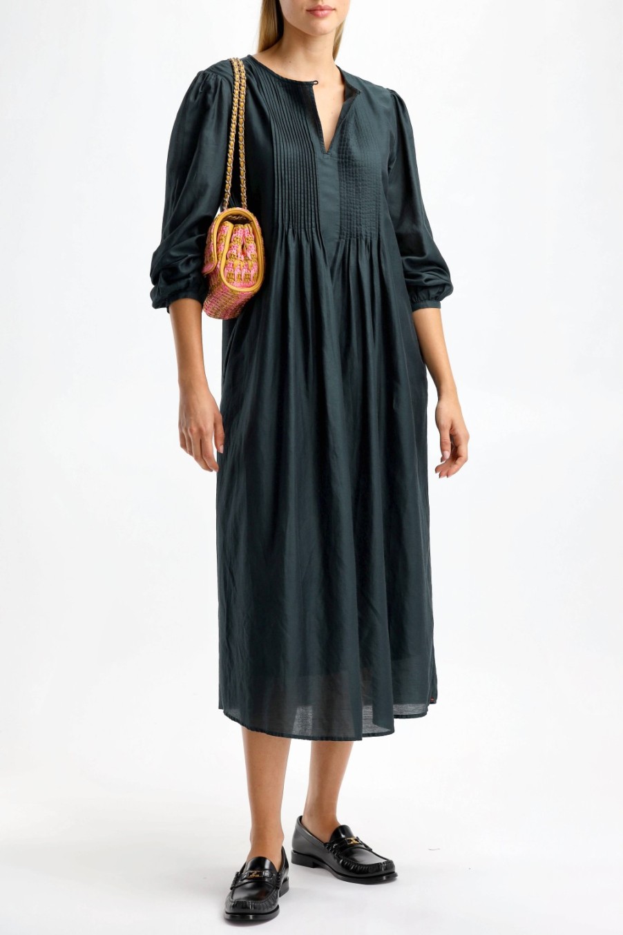 Vetements Xirena | Robe Marta En Sarcelle