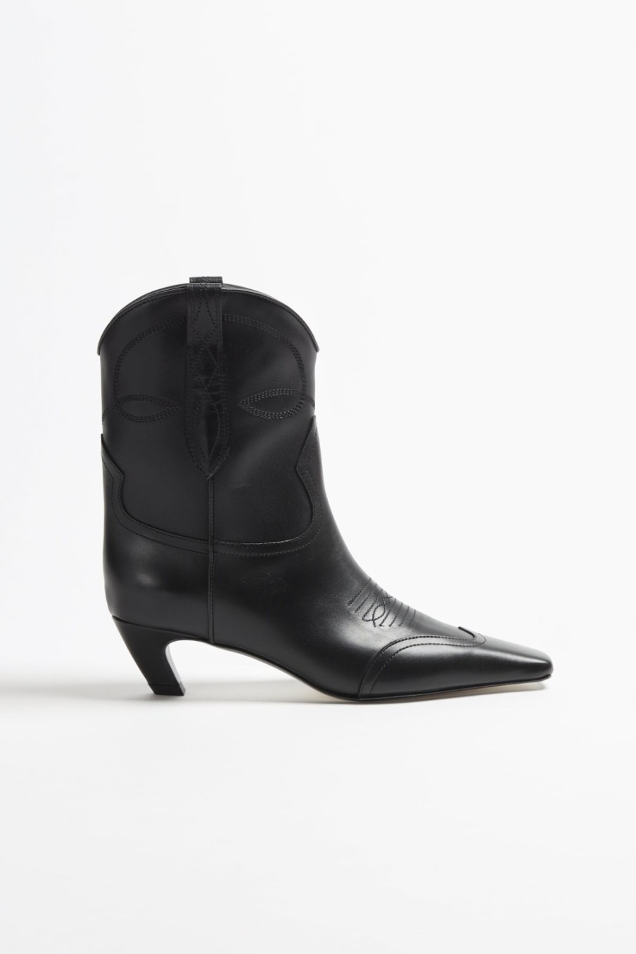 Chaussures Khaite | Bottines Dallas En Noir