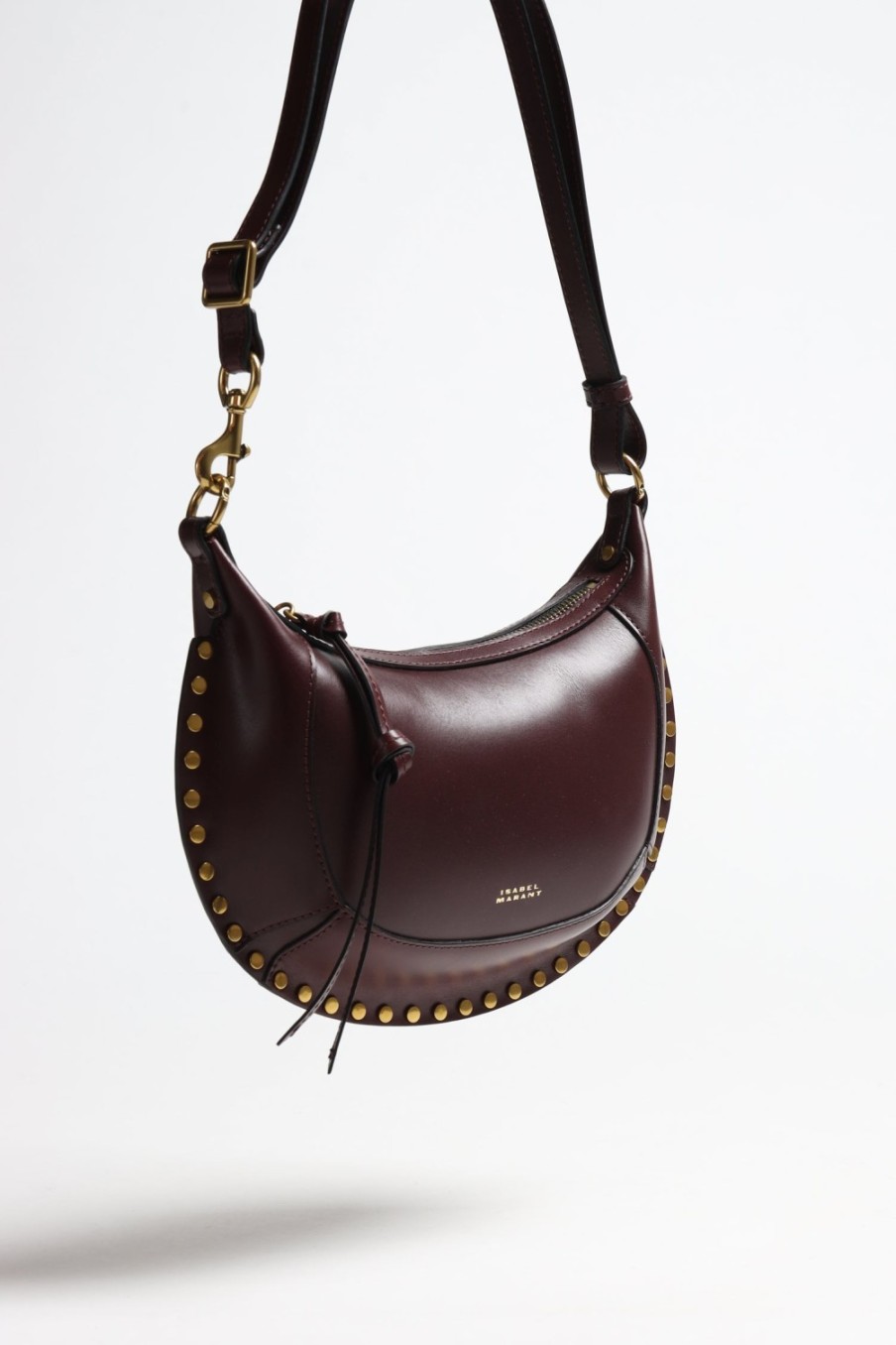Sacs Isabel Marant | Sac Oskan Moon In Burgundy