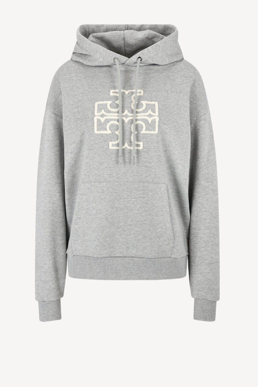 Vetements Tory Burch | Hoodie Terry Logo En Gris