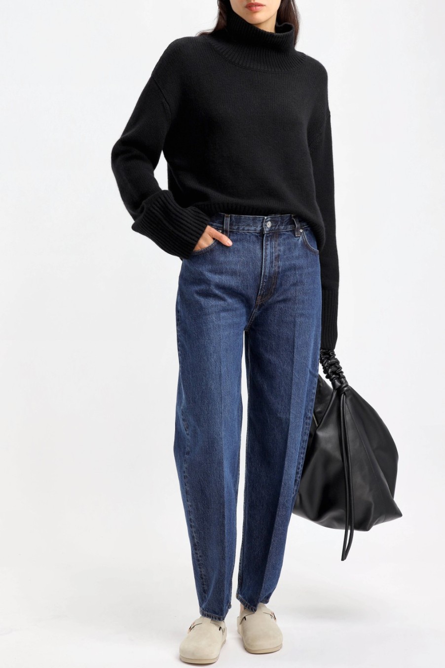 Vetements Lisa Yang | Pull Fleur En Noir