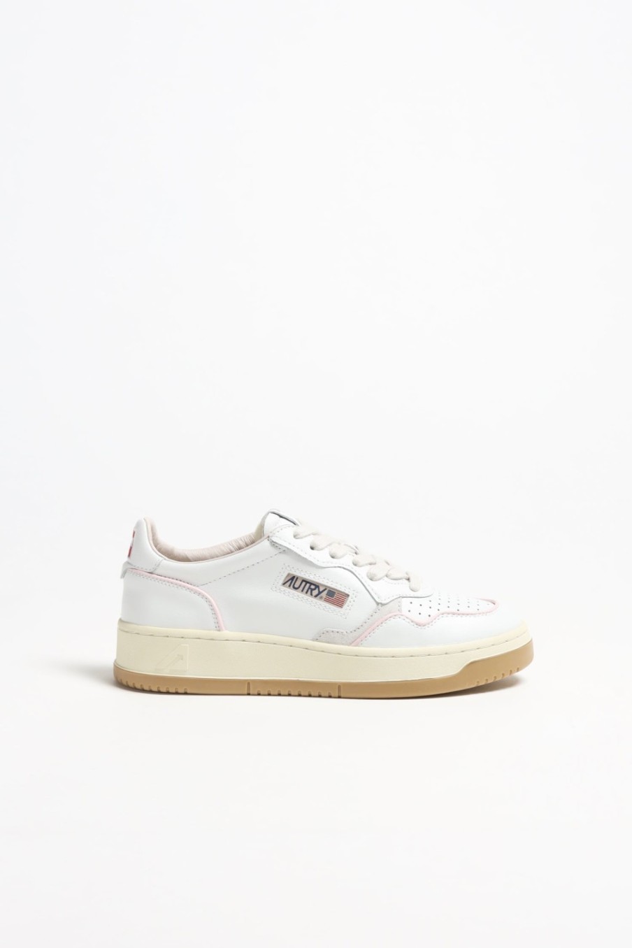 Chaussures Autry | Baskets Open Low En Acadamy/Rose