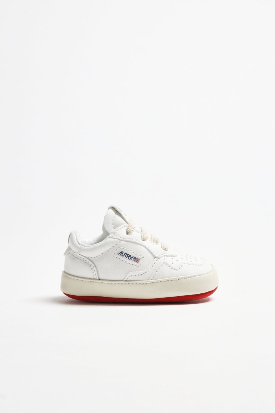 Chaussures Anita Hass x Autry | Baskets Bebe Basses 'Heart' En Blanc
