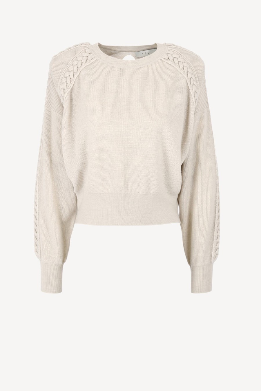 Vetements IRO | Pull Dayl En Blanc Nuageux