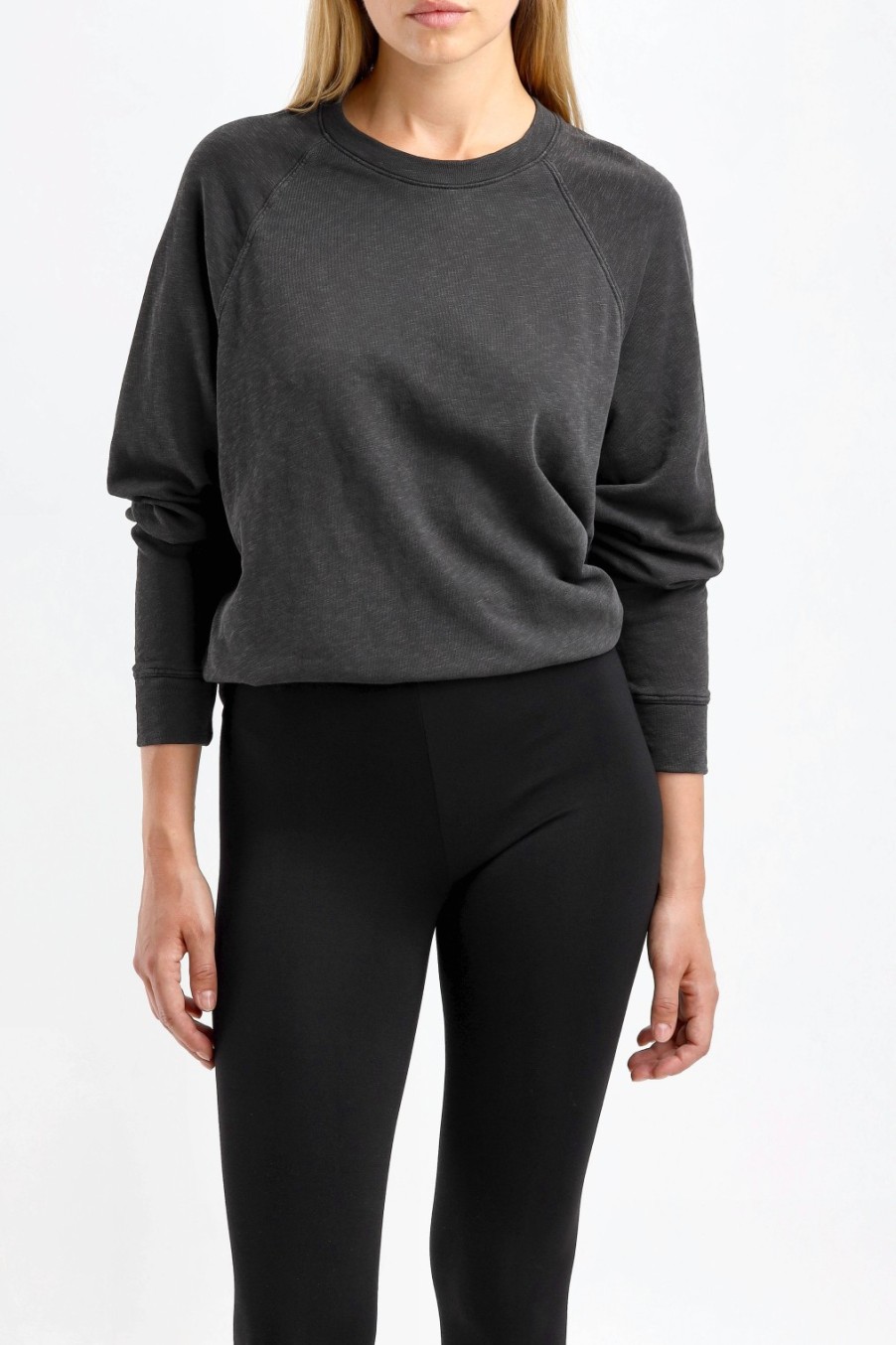 Vetements James Perse | Sweat-Shirt French Terry En Carbone