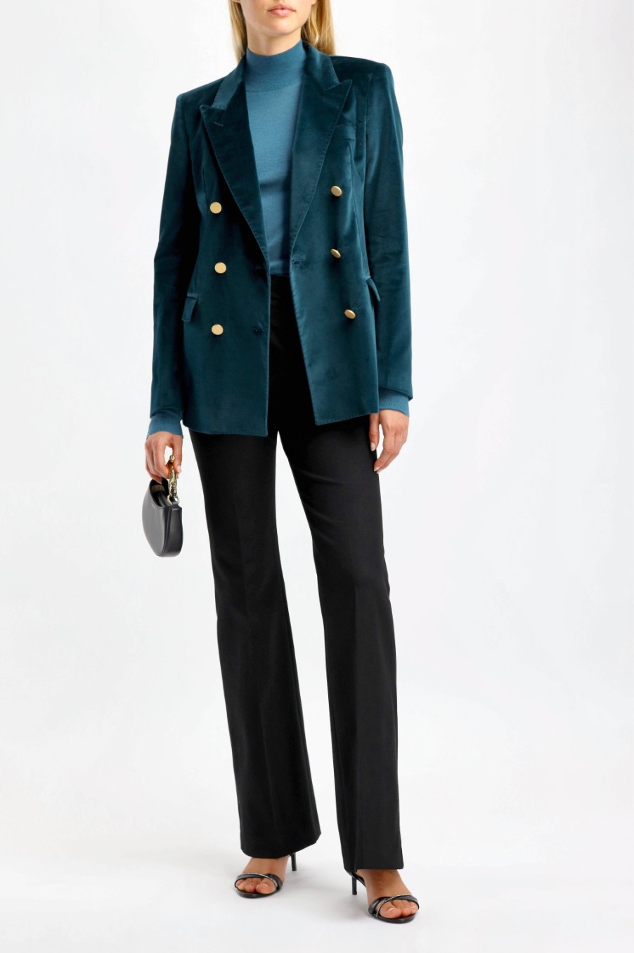 Vetements Tagliatore | Blazer Parigi En Petrole