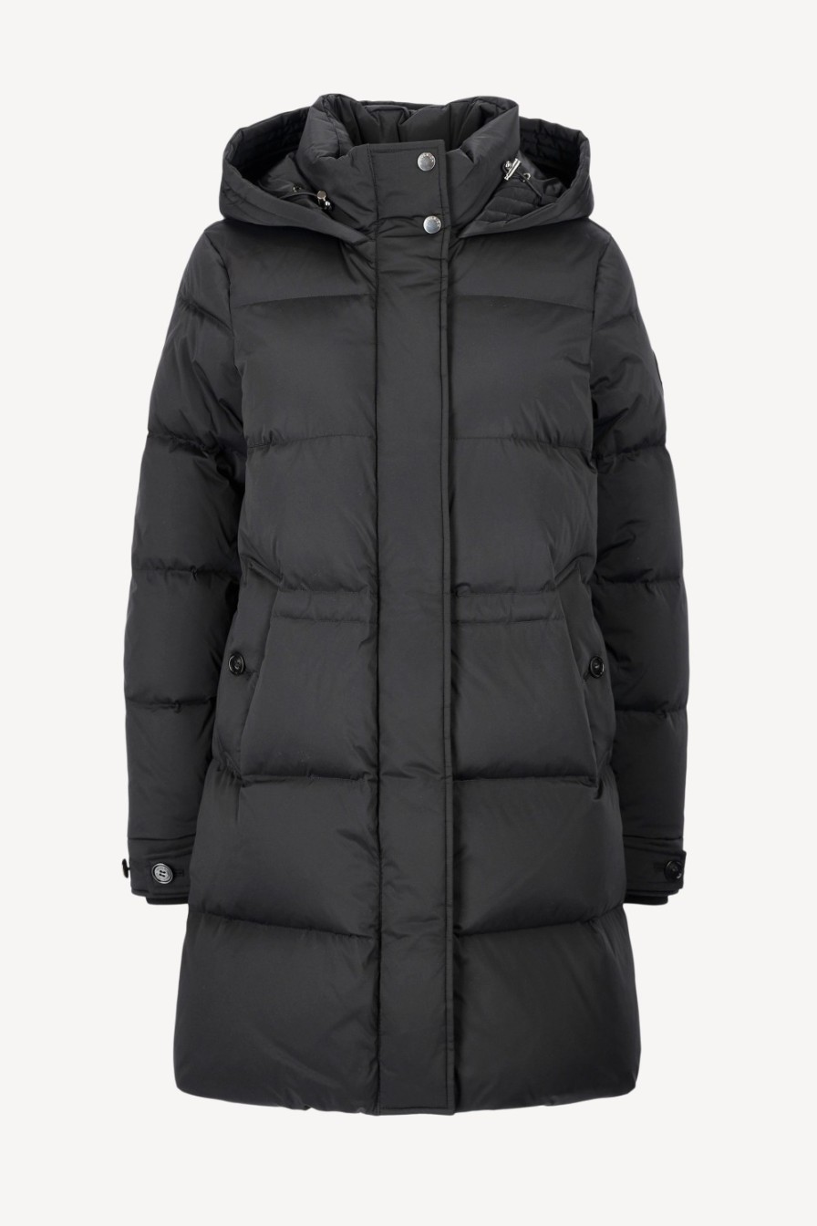 Vetements Woolrich | Parka Alsea En Noir