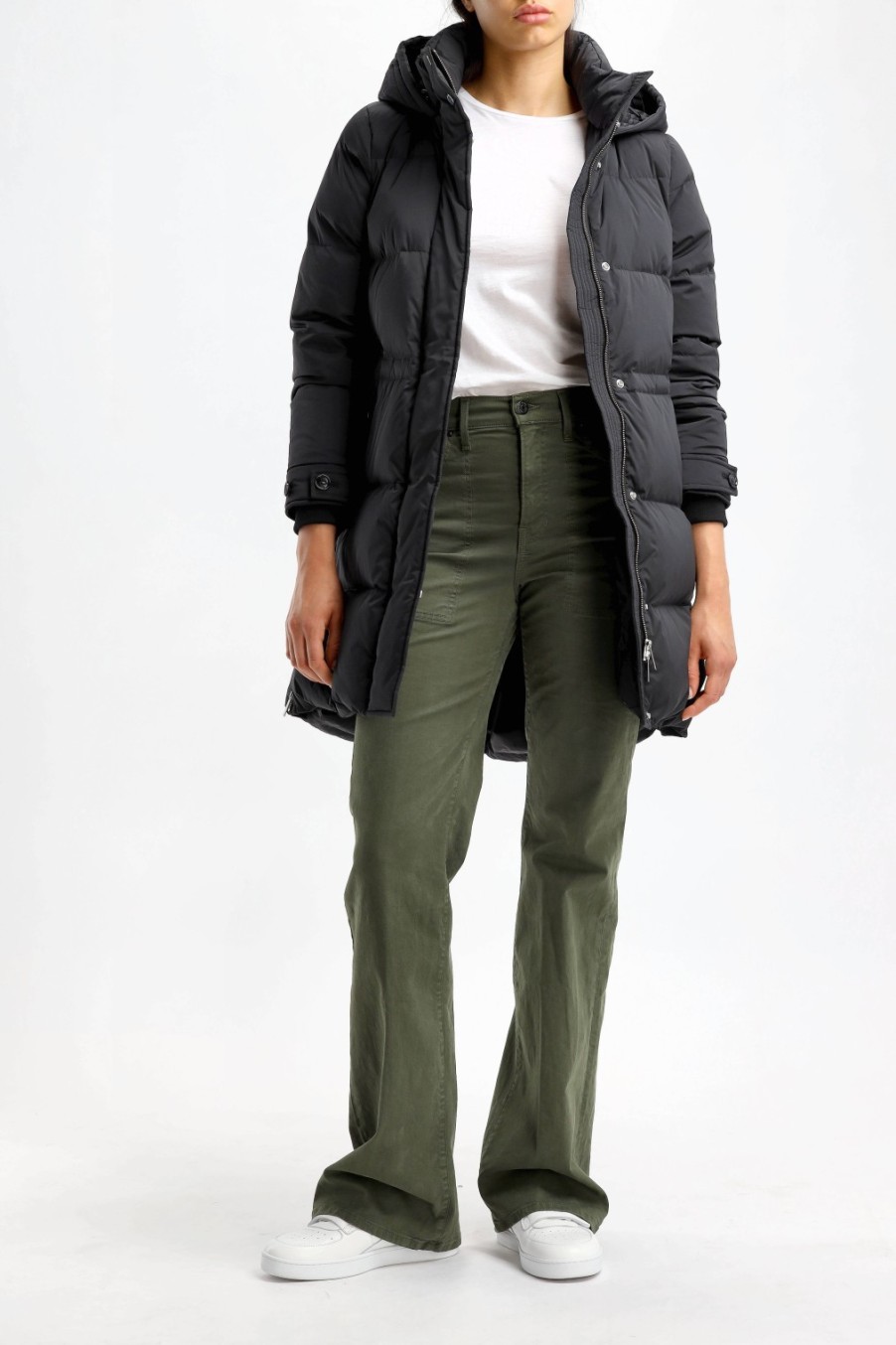 Vetements Woolrich | Parka Alsea En Noir