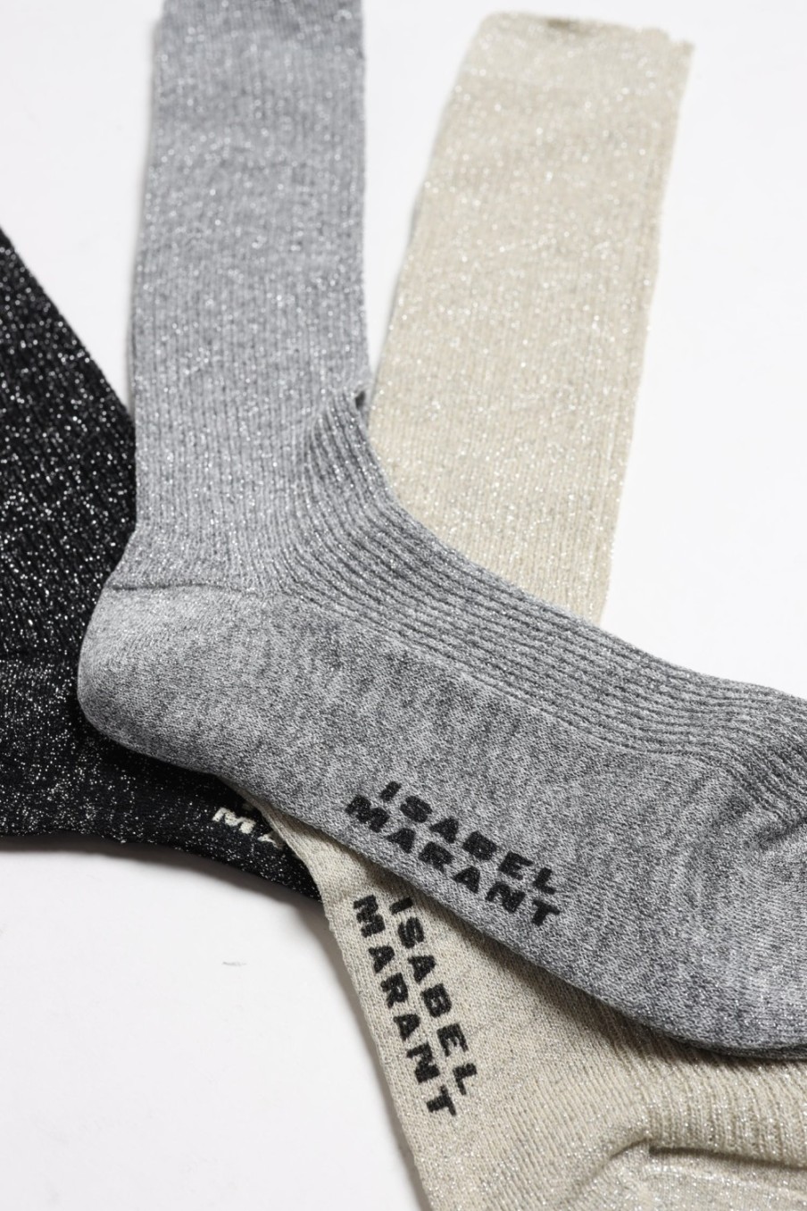 Accessoires Isabel Marant | Chaussettes Loula En Gun Metal