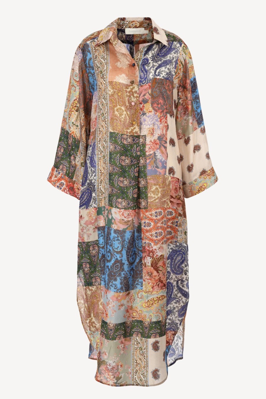 Vetements Zimmermann | Robe Midi En Patch Paisley