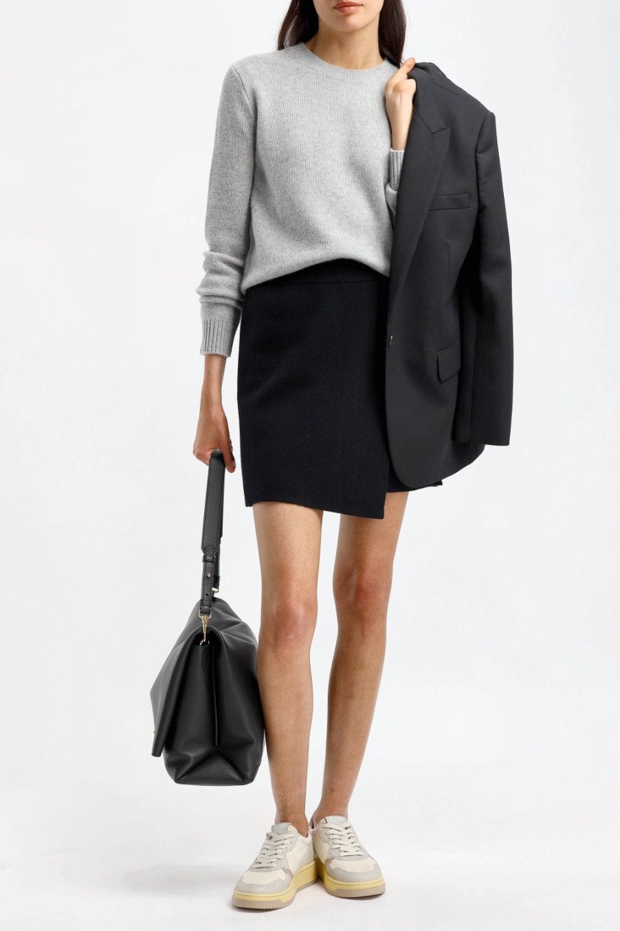 Vetements Lisa Yang | Pull Mable En Gris Colombe