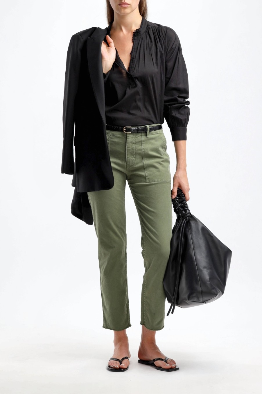 Vetements Nili Lotan | Blouse Marcel En Noir