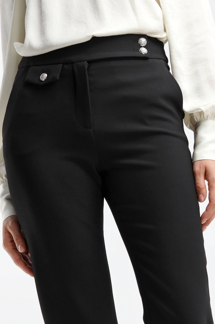 Vetements Veronica Beard | Pantalon Renzo En Noir