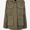 Vetements Toteme | Veste Oversized Army En Kaki