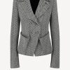 Vetements Tom Ford | Blazer Double-Faced En Chalk/Noir