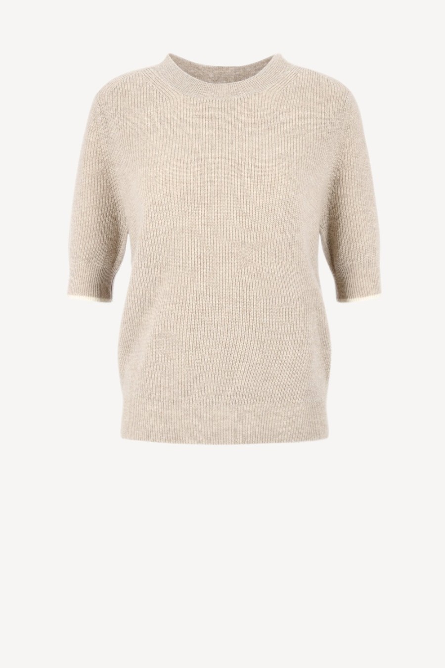 Vetements Lisa Yang | Tricot Gigi En Sable/Creme